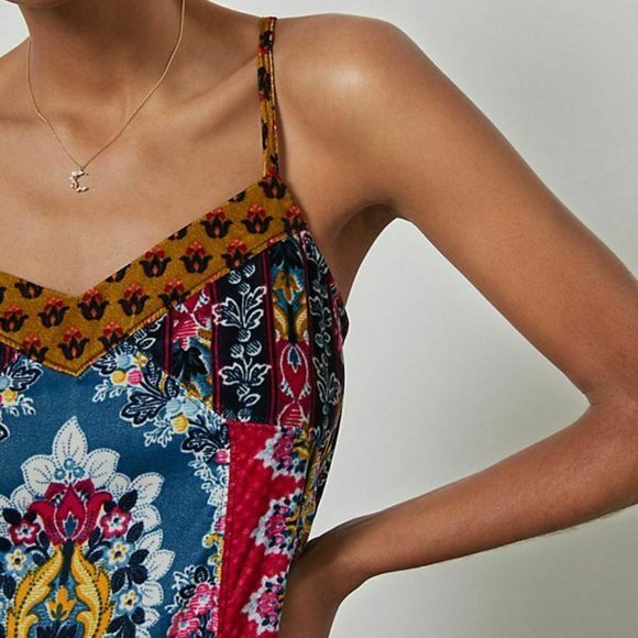 ANTHROPOLOGIE Zadie Velvet Slip Dress - Picture 2 of 9